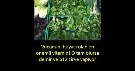 V Cudun Ihtiyac Olan En Nemli Vitamin