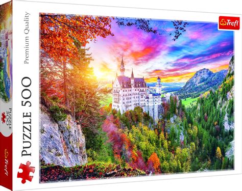 Puzzle Neuschwanstein 500 peças Puzzle Mania pt