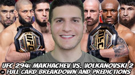 Ufc Makhachev Vs Volkanovski Full Card Predictions And Bets