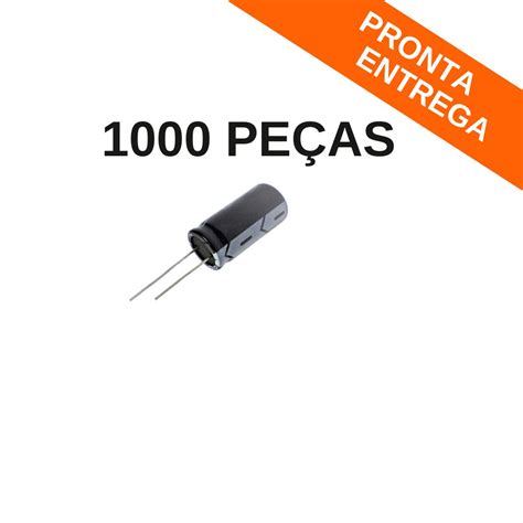 Kit Pe As Capacitor Eletrol Tico Uf Mf V C