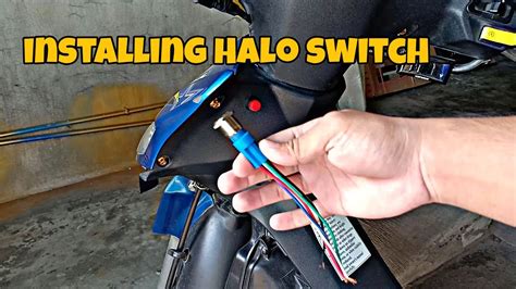 Installing Halo Switch Suzuki Smash Basic Wiring Youtube