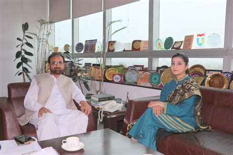 Ms Eisha Sajjad Peerzada From Nawaiwaqt Visited PHEC For An Exclusive