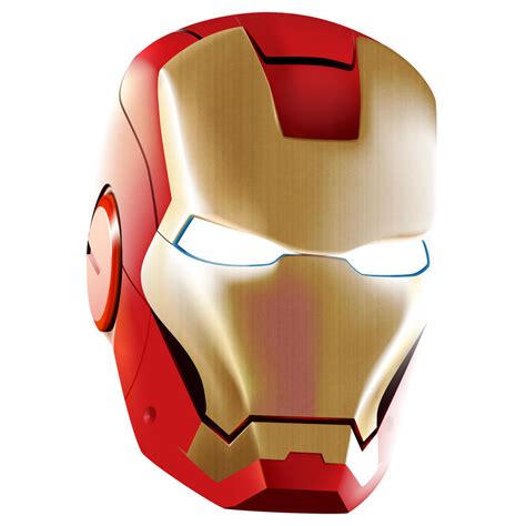 Vector Iron Man Head-Part by jhmz88 on DeviantArt