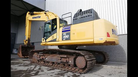 Demonstration Video Komatsu PC490LC 11 Excavator YouTube