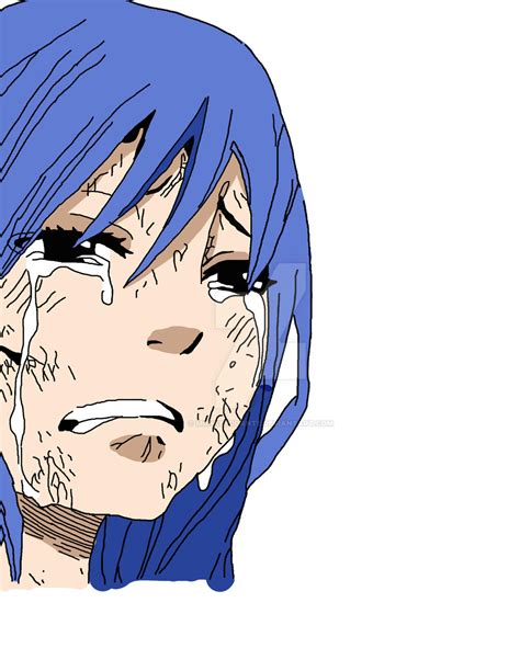 Fairy Tail Juvia Sad Coloured By Monkeyddante On Deviantart