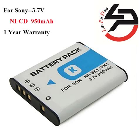 Mah Brand New Replacement Camera Battery For Sony Np Bk Np Fk