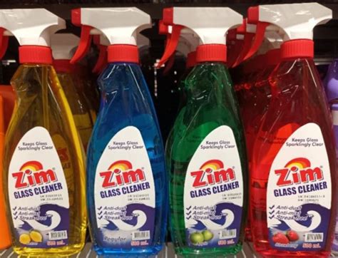 Zim Glass Cleaner 500ml With Spray And Refill Lazada Ph