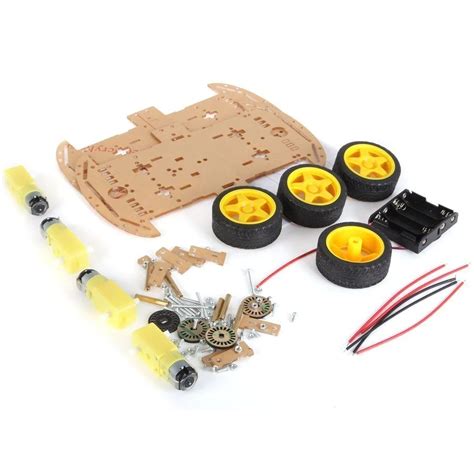 4wd Four Wheel Acrylic Kit A Smart Robot Car With Chassis Ibots