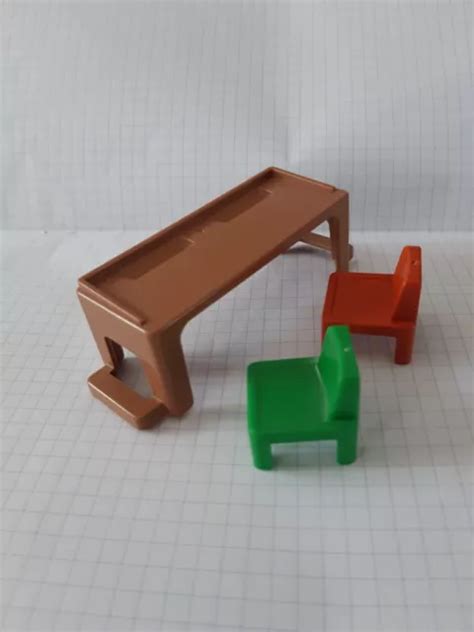 Playmobil Cole Bureau Pupitre Et Chaise Pour Enfant Eur