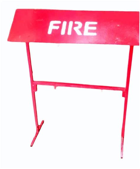 Mild Steel Fire Bucket Stand At Rs 1800 Piece Fire Safety Equipment