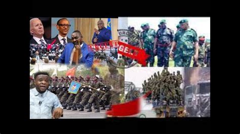 URGENT LA GUERRE OU RIEN FATSHI TOURNE LE DOS AUX USA ET A KAGAME ES