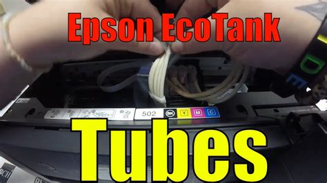 How To Replace Ink Tube For Epson EcoTank Printers YouTube