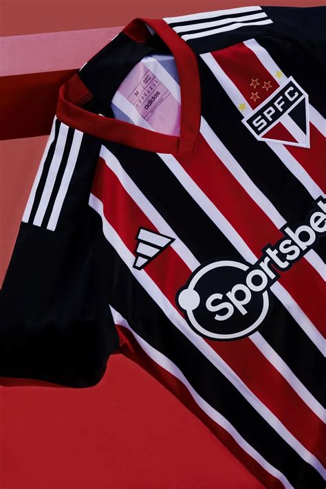 Spnet São Paulo Lança Segundo Uniforme Para A Temporada 2023 Veja Fotos