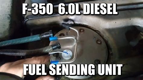 How To Install Fuel Sending Unit Float F250 F350 Dump Body Youtube