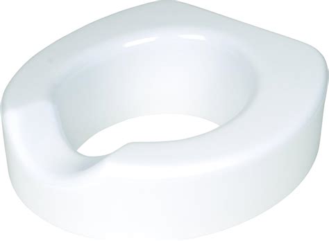 Carex Toilet Seat Riser With Quick Lock Adds 4 Inches Of