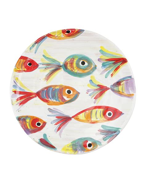 Vietri Pesci Colorati Rectangular Platter Horchow