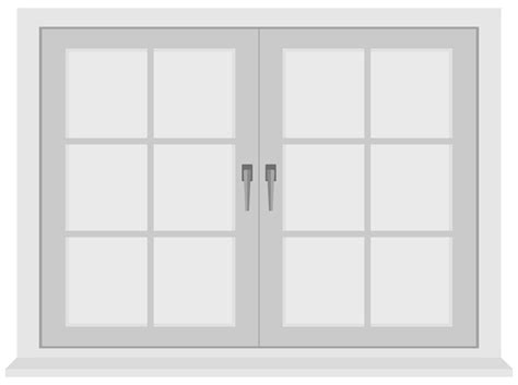 White Window Frame 13743866 Png