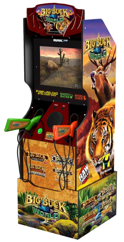 Arcade1Up Big Buck Hunter World Arcade Machine Riser