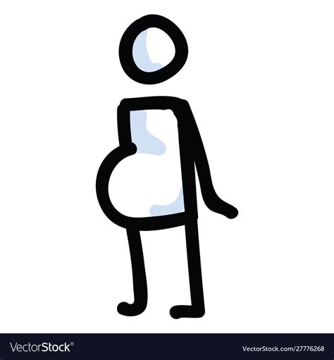 Pregnant Mom Stick Figure