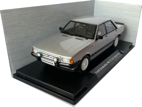 Ford Granada 28 Injection Mk2 1981 In Silver 118 Scale Model Model