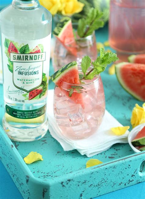 watermelon mint summer splash smirnoff watermelon watermelon mint
