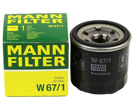 W671 Mann-Filter - Filtr oleju W 67/1 - Sklep 2407.pl