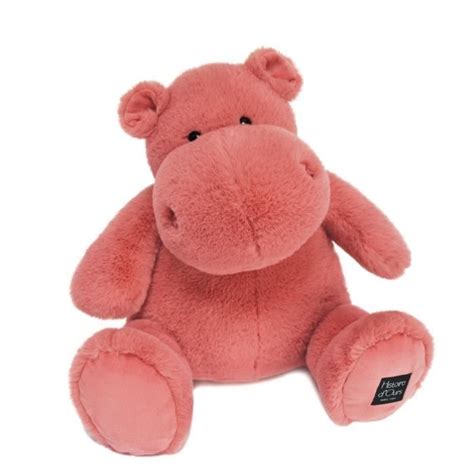 Peluche Hippopotame Histoire D Ours Cm Rose Mixte Naissance