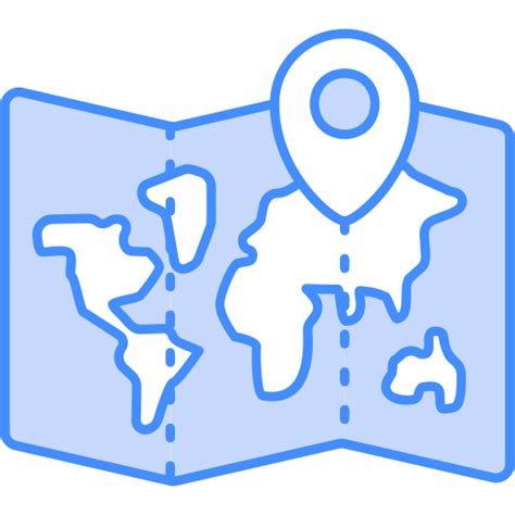 World Map Generic Color Lineal Color Icon Freepik