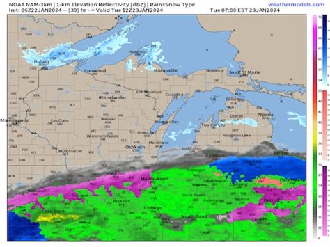 Freezing Rain Snow Prompt Winter Weather Advisory For 38 Michigan