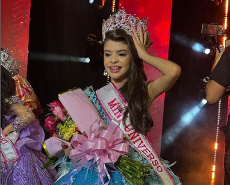 Piauiense Sofia Moraes Eleita Mini Miss Universo Portal O Dia