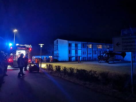 Einsatz 30 Landeplatz Ausleuchten Feuerwehr Pegnitz