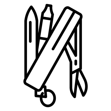 Penknife Icon Suitable For A Wide Range Of Digital Creative Projects