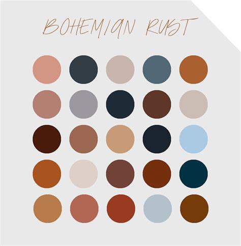 Bohemian Color Palette