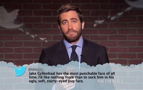 Celebrities Read Mean Tweets Jimmy Kimmel Celebrity Mean Tweets Jake