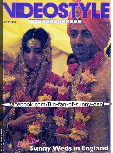 Actor Sunny Deol Wife Pooja Deol (Lynda Deol) Rare Photos