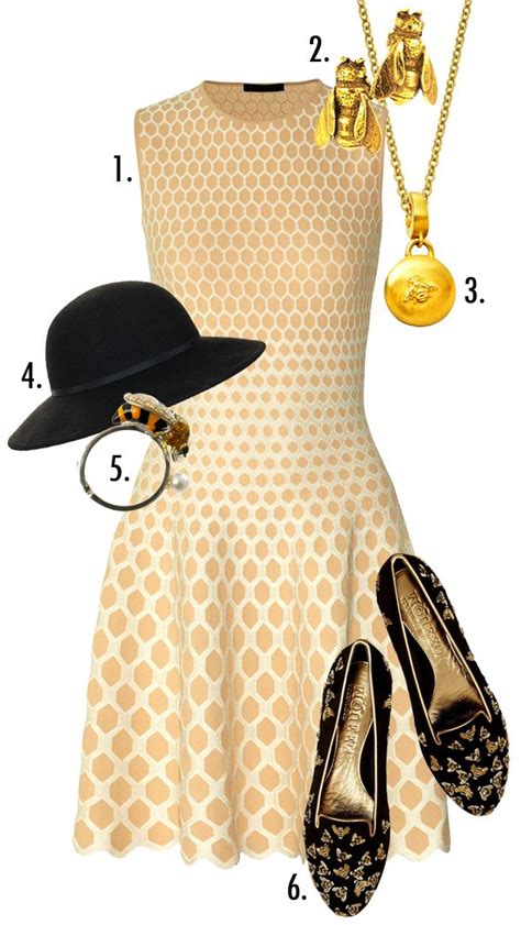 Bees Fashion Honey Bee Style Bee Dress Fashion Bee Inspired