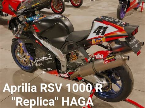 APRILIA RSV 1000 REPLICA HAGA NEW ENTRY ALLA H O B YouTube