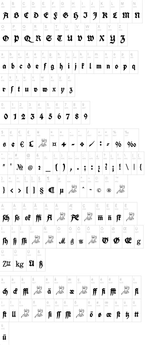 Koch Fette Deutsche Schrift Font Dafont