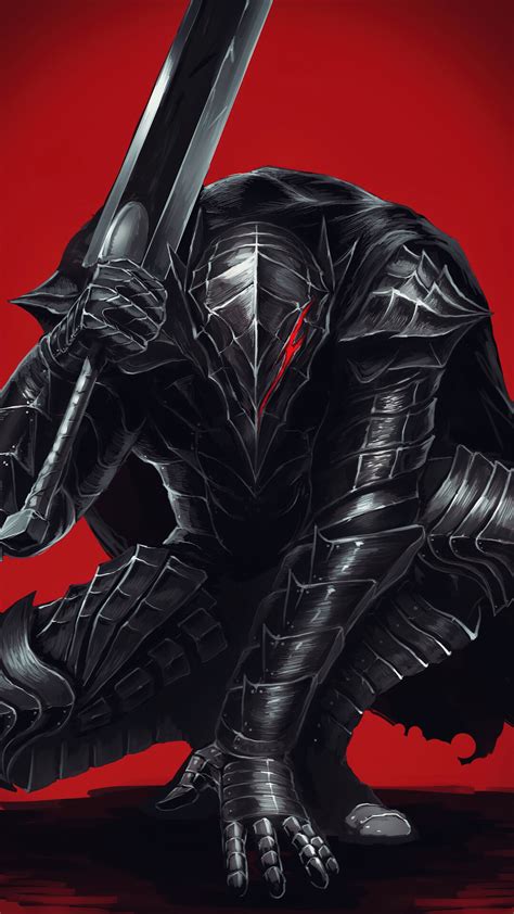 Berserk, Anime, Guts, Sword, Armor HD Phone Wallpaper | Rare Gallery