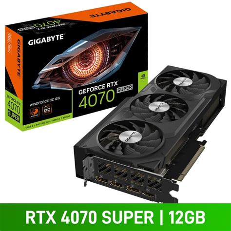 Gigabyte Geforce Rtx 4070 Super Windforce Oc 12g Graphics Card 12gb — Best Deals At Progenix