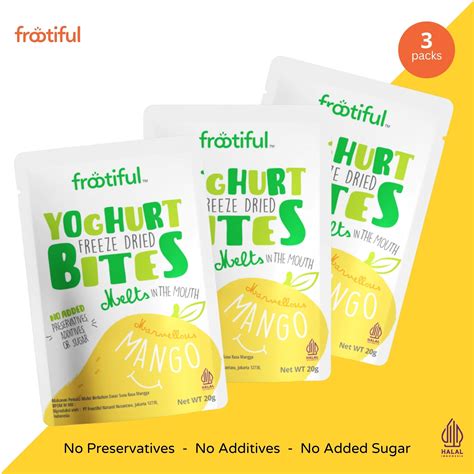 Frootiful Freeze Dried Yoghurt Bites Mango Bundle Of 3 Doctor