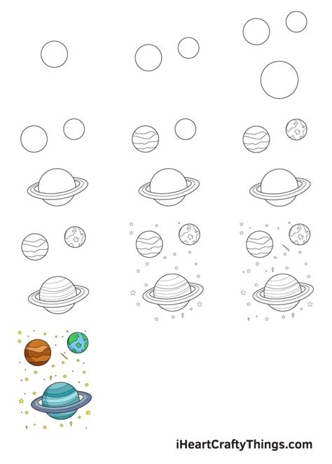 Galaxy Drawing - How To Draw A Galaxy Step By Step