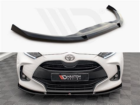 Front Splitter V 3 Toyota Yaris Mk 4 Maxton Design UK