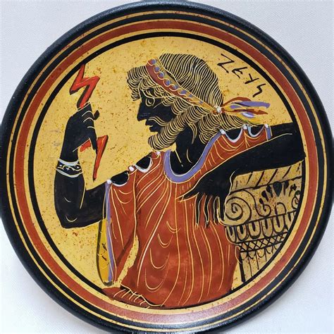 Ancient Greek Paintings Of Zeus