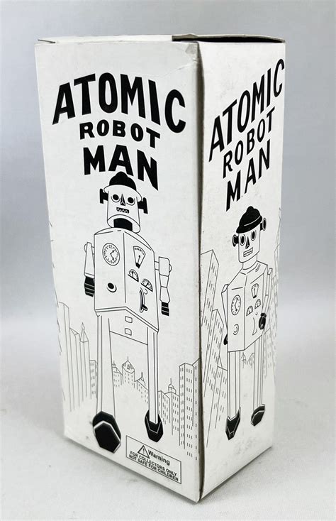 Robot Mechanical Walking Tin Robot Atomic Robot Man Red St John