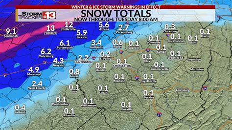 Storm Warning Second Round Of The Winter Storm Ramps Up This Evening