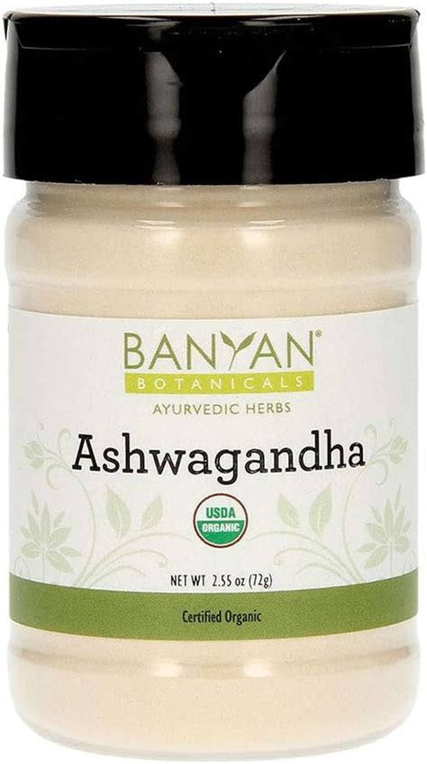 Banyan Botanicals Organic Ashwagandha Powder Withania