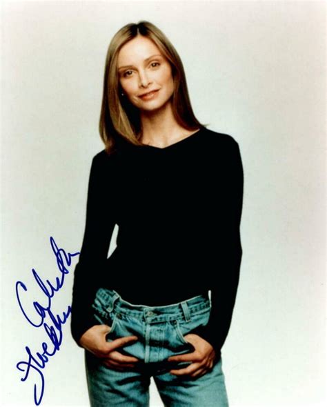 Calista Flockhart Signed Autograph 8x10 Photo Sexy Young Ally Mcbeal