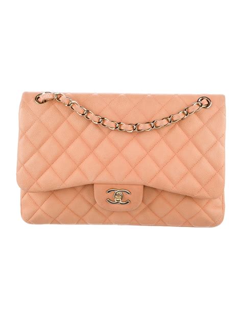 Chanel Classic Jumbo Double Flap Bag Neutrals Shoulder Bags Handbags