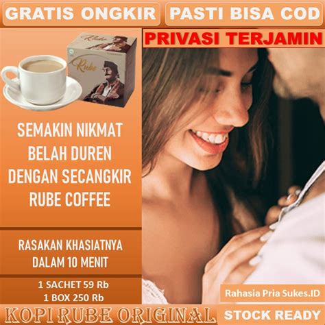 Jual Kopi Rube Kuat Pria Tahan Lama Original Kopi Rube Kopi Kuat Pria